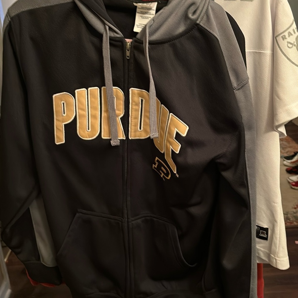 Purdue zip hoodie